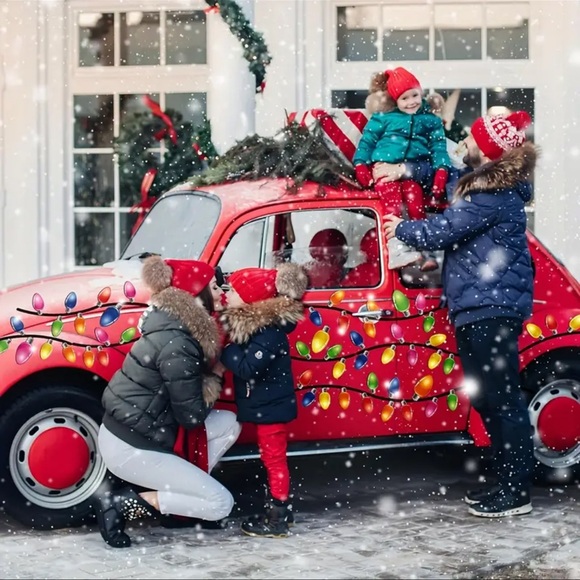 Stickers, Festive Christmas Car Sticker Set - Excellent Gift Item 🎁 NEW - Picture 6 of 8